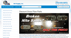 Desktop Screenshot of discountsnowplowparts.com