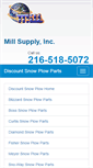 Mobile Screenshot of discountsnowplowparts.com
